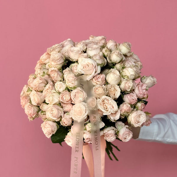 Букет рожевих троянд Ніжність