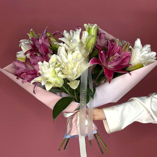 Букет лілей Лілі Афеа